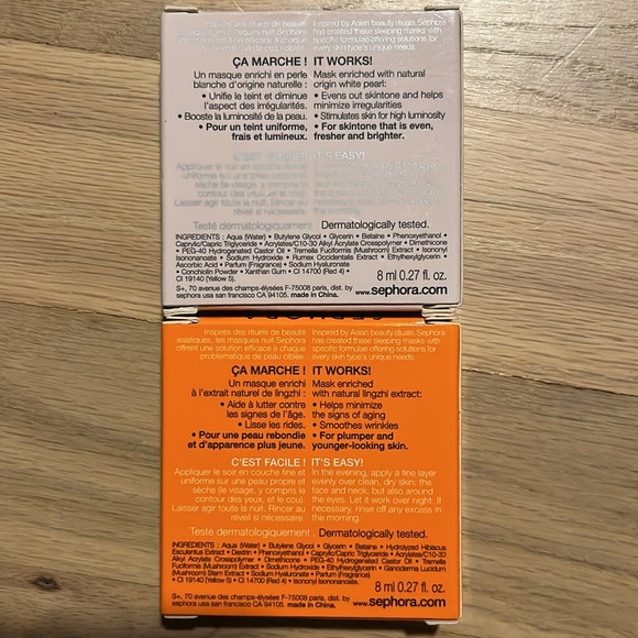 SEPHORA | SLEEP MASK | 2 PACK - Picture 2 of 2